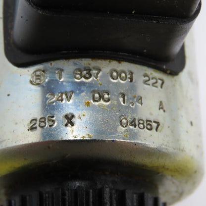 Bosch 081WV06P1V1018WS024/00D11 Hydraulic Solenoid Valve 4/3 Float Center 24VDC