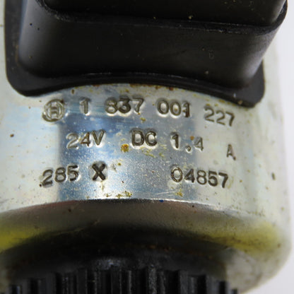 Bosch 081WV06P1V1018WS024/00D11 Hydraulic Solenoid Valve 4/3 Float Center 24VDC
