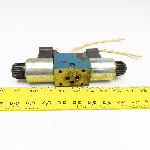 Bosch 081WV06P1V1018WS024/00D11 Hydraulic Solenoid Valve 4/3 Float Center 24VDC