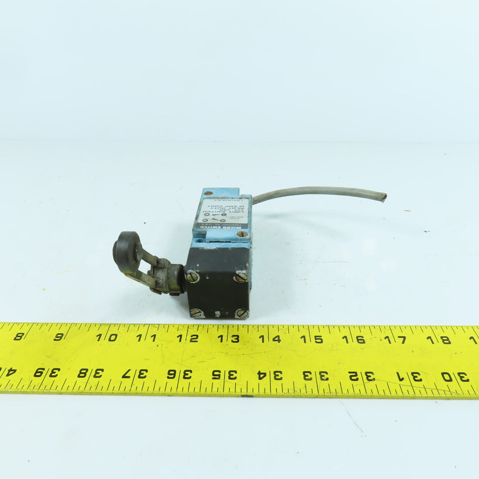 Micro Switch LSQAB3K413 10 Amp 600VAC Rocker Arm Cam Roller Limit Switch