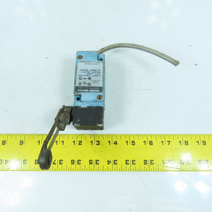 Micro Switch LSQAB3K413 10 Amp 600VAC Rocker Arm Cam Roller Limit Switch