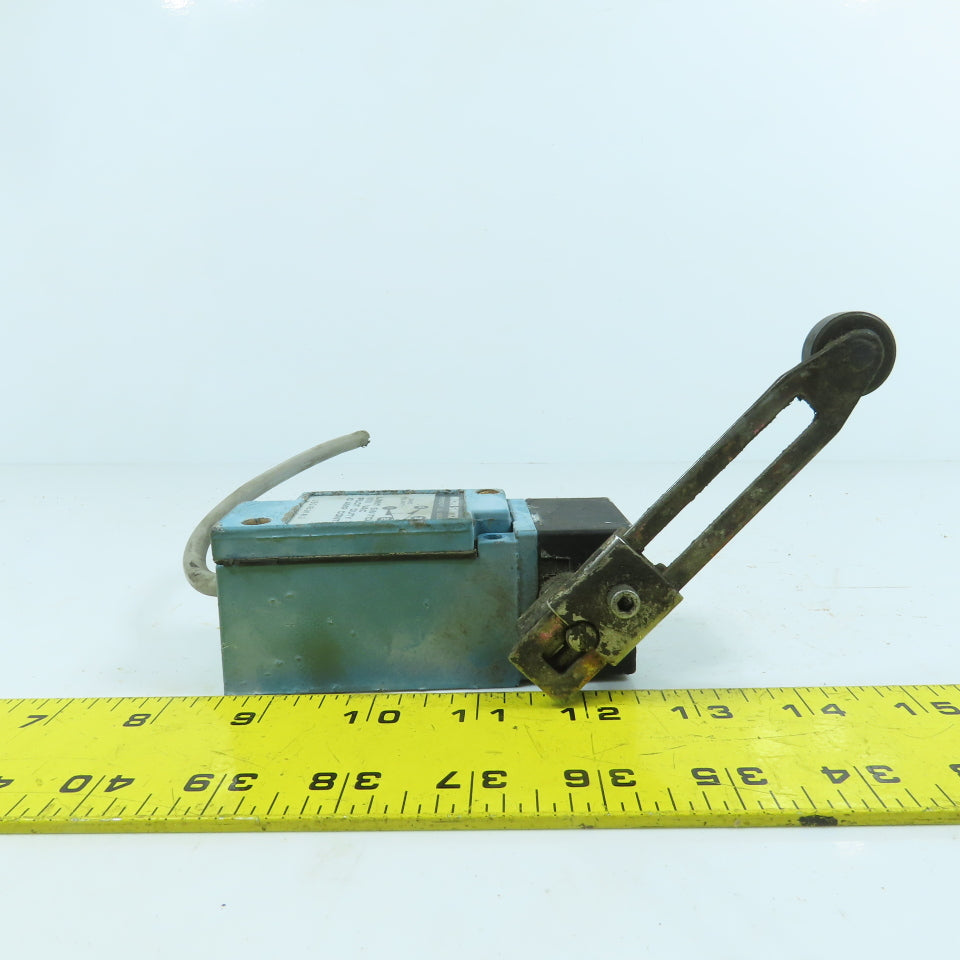 Micro Switch LSQAB3K413 10 Amp 600VAC Rocker Arm Cam Roller Limit Switch
