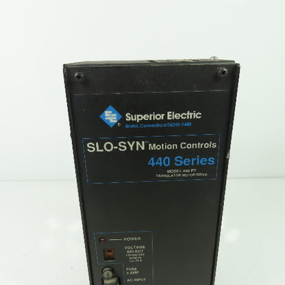 Superior Electric 440-PT 115/230VAC Slo-Syn Stepper Motor Drive 1.5/.75A