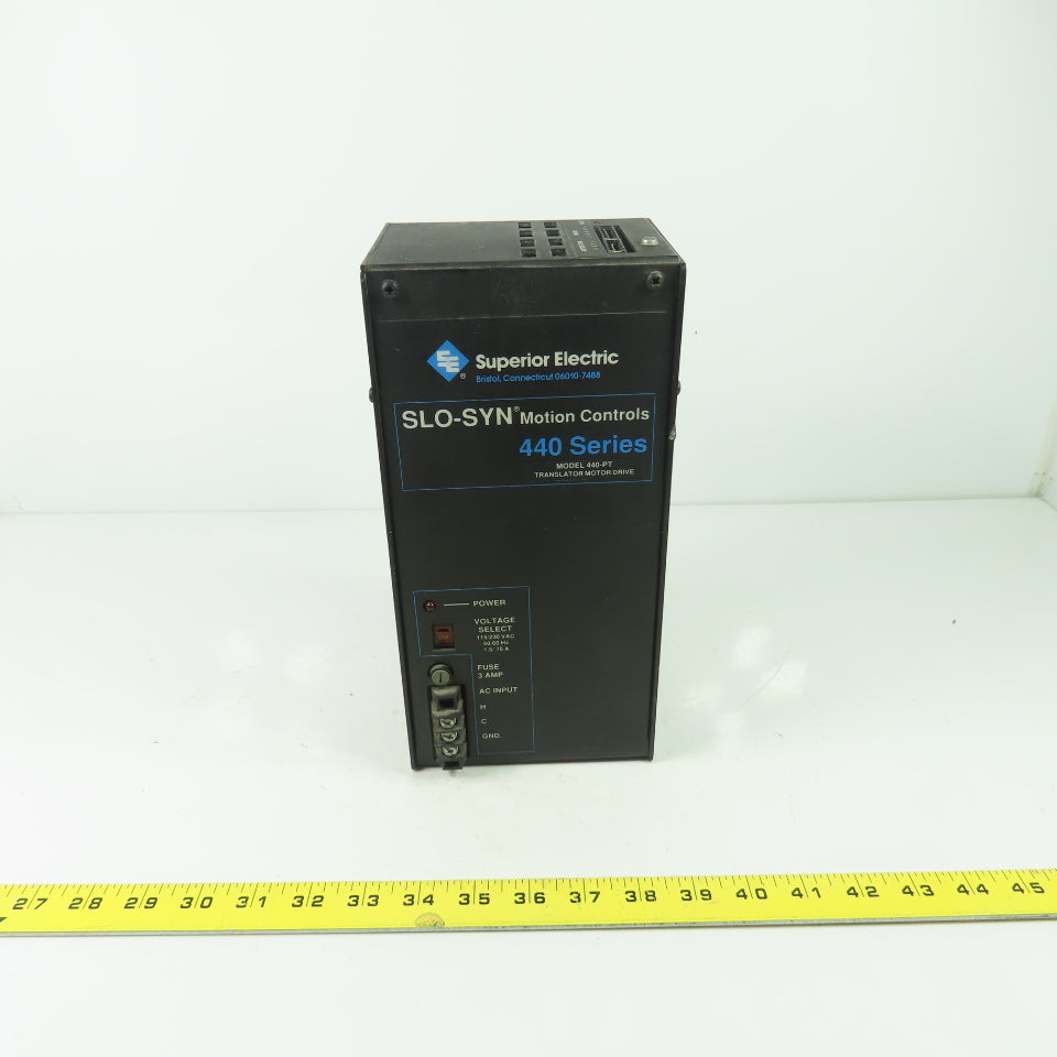 Superior Electric 440-PT 115/230VAC Slo-Syn Stepper Motor Drive 1.5/.75A
