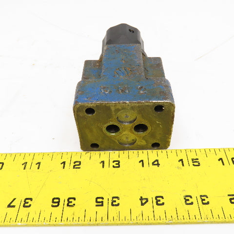 Rexroth 2 FRM 6 B36-31/16 QRV Hydraulic Flow Control Valve