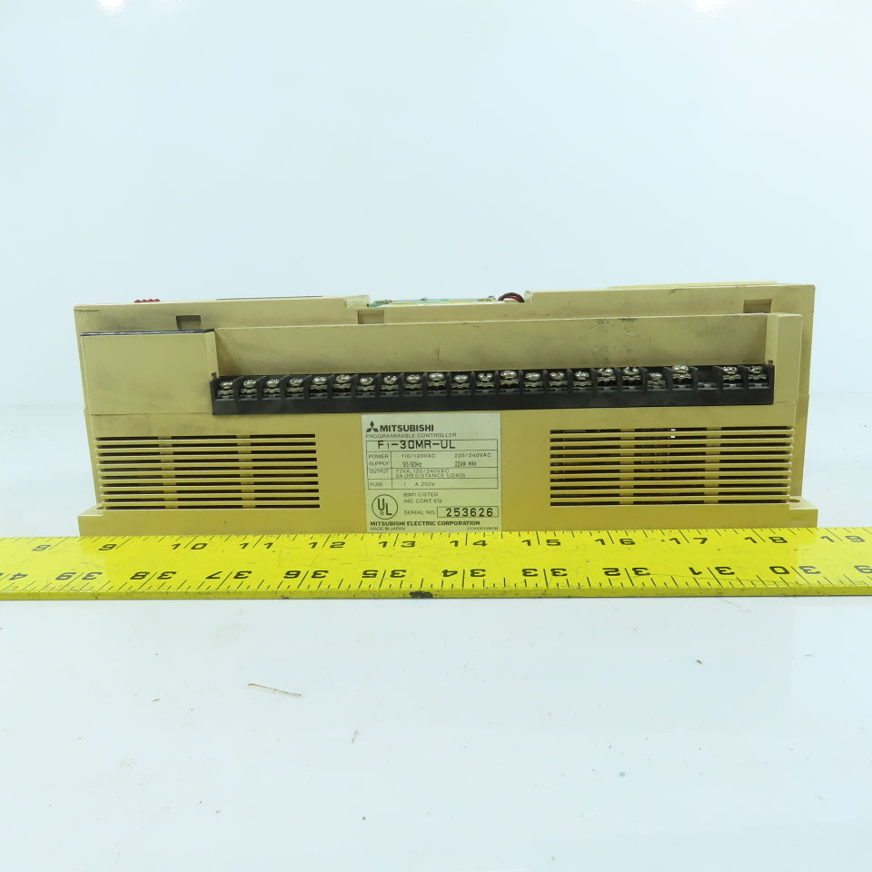 Mitsubishi F1-30MR-UL Melsec Programmable Controller 120/240VAC