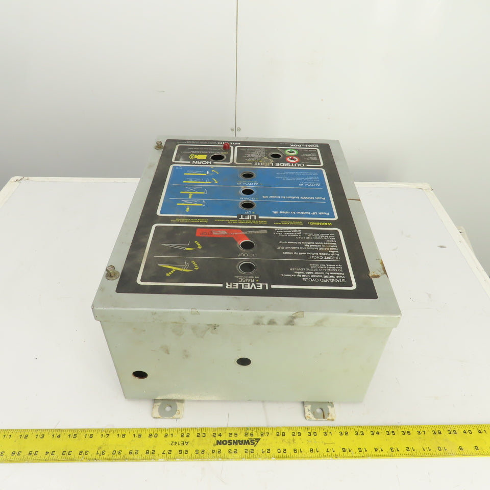 20" x 16" x 9" Steel Electrical Enclosure W/ Backplate Type 12, 13 Enc.