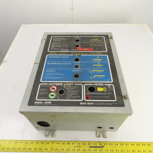 20" x 16" x 9" Steel Electrical Enclosure W/ Backplate Type 12, 13 Enc.