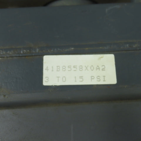 Fisher 41B8558X0A2 Pneumatic Valve Positioner 3-15 PSI