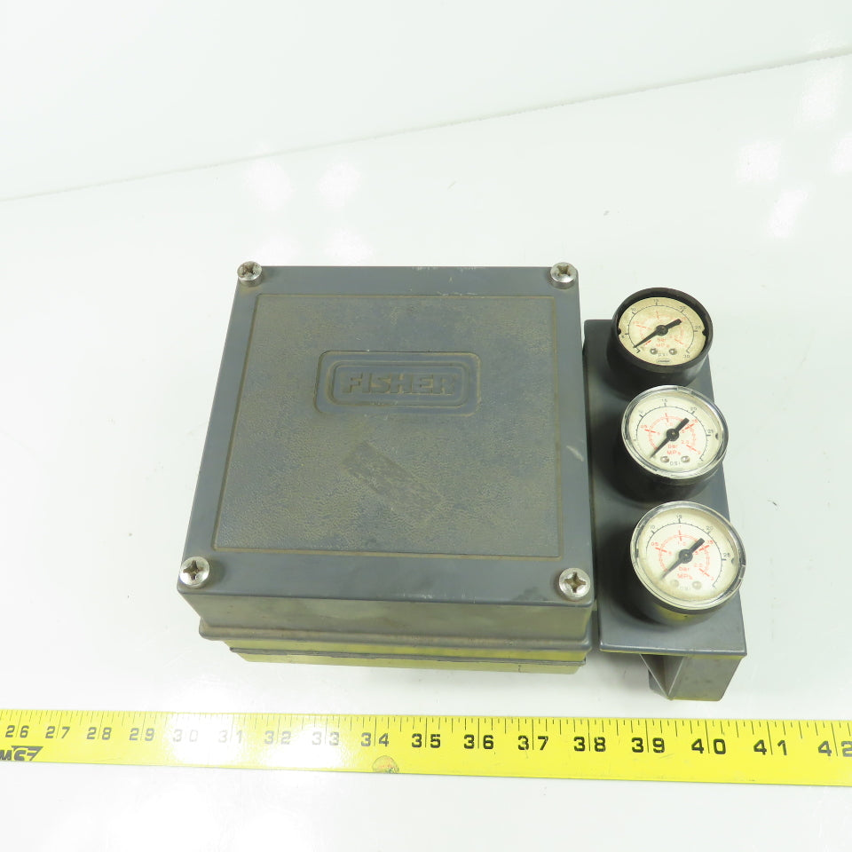 Fisher 41B8558X0A2 Pneumatic Valve Positioner 3-15 PSI