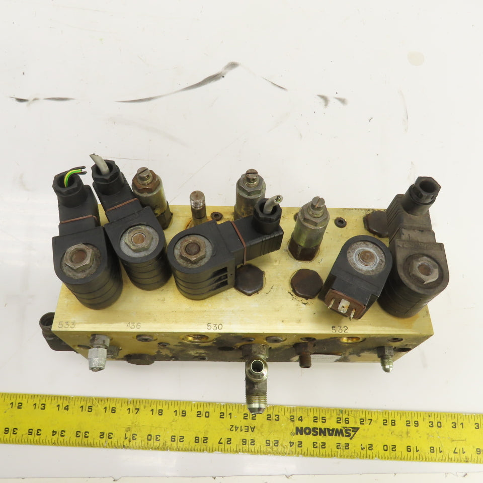 Delta Power 85006379 Hydraulic Valve Manifold From Rite-Hite 16,000LB Leveler