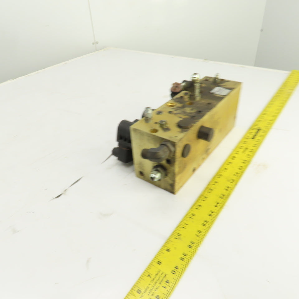 Delta Power 85006379 Hydraulic Valve Manifold From Rite-Hite 16,000LB Leveler
