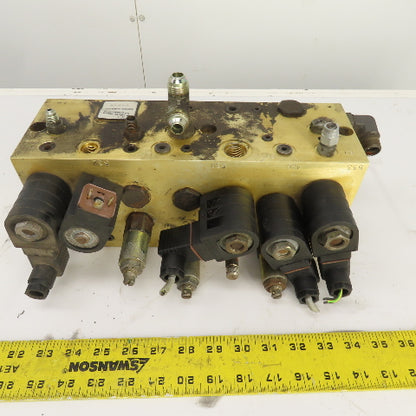 Delta Power 85006379 Hydraulic Valve Manifold From Rite-Hite 16,000LB Leveler
