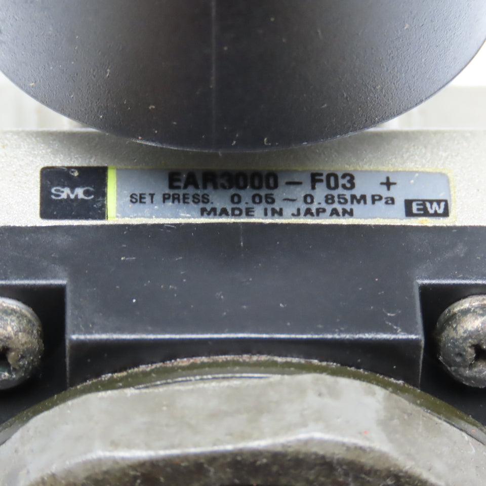 SMC EAR3000-F03 3/8" NPT Compressed Air Regulator 0.05-0.85MPa