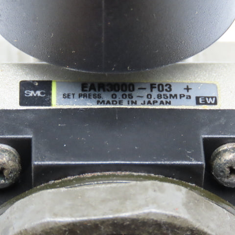 SMC EAR3000-F03 3/8" NPT Compressed Air Regulator 0.05-0.85MPa