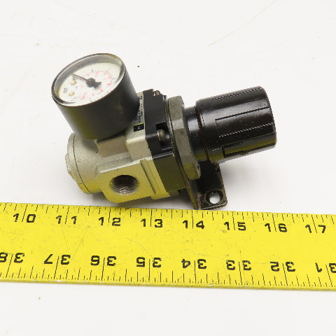 SMC EAR3000-F03 3/8" NPT Compressed Air Regulator 0.05-0.85MPa