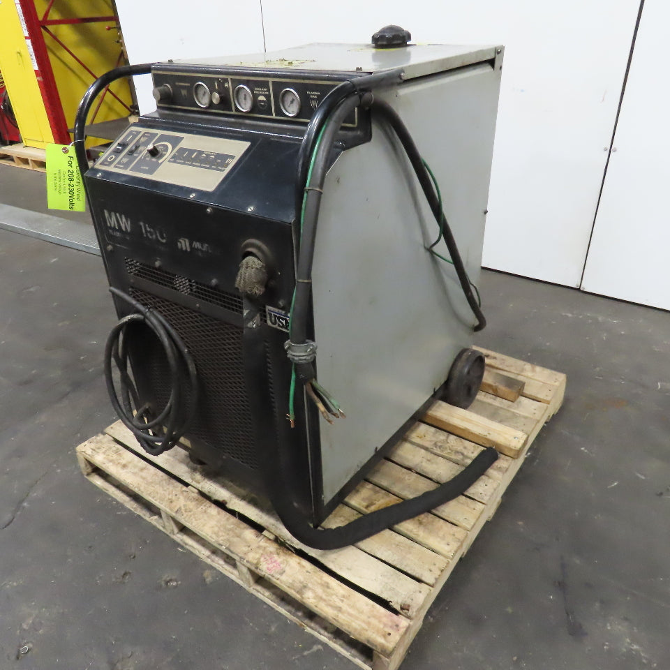 Murata Wiedemann MW150 208-575V 3Ph 50-150A Water Cooled Plasma Arc Welder