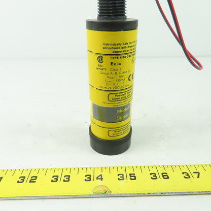 Scott 4581 Series 4500 Sensor Stik Gas Transmitter 0-50 PPM H2S