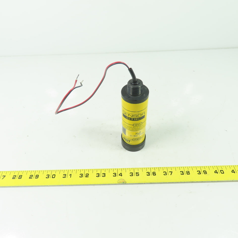 Scott 4581 Series 4500 Sensor Stik Gas Transmitter 0-50 PPM H2S