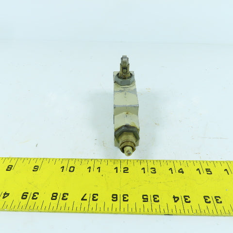 Omron ZE-Q22-2G Roller Plunger Limit Switch 15A 125-250-480VAC 1/4HP