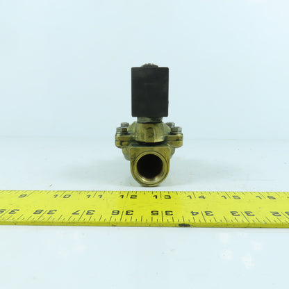 ODE 21WN5KB190 3/4" NPT Brass Solenoid Valve