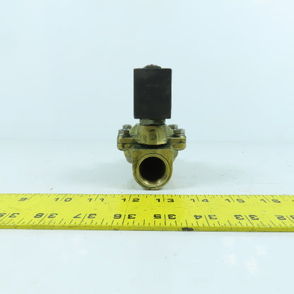 ODE 21WN5KB190 3/4" NPT Brass Solenoid Valve