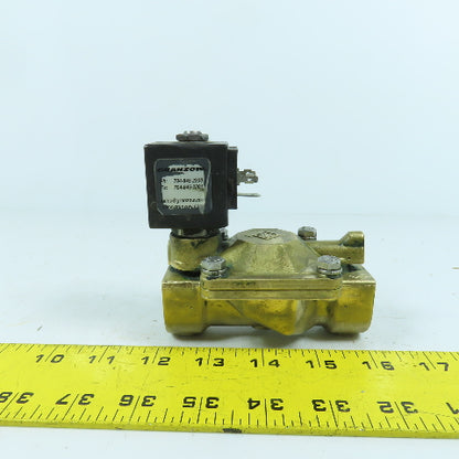 ODE 21WN5KB190 3/4" NPT Brass Solenoid Valve