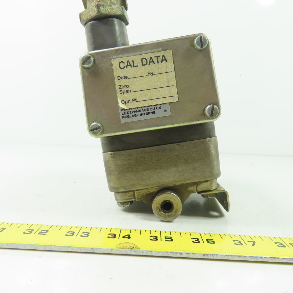 Barksdale DPD2T-A80SS Differential Pressure Switch 160PSI 1/8" NPT