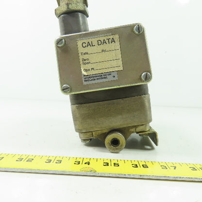 Barksdale DPD2T-A80SS Differential Pressure Switch 160PSI 1/8" NPT