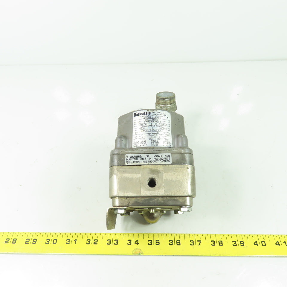 Barksdale DPD2T-A80SS Differential Pressure Switch 160PSI 1/8" NPT