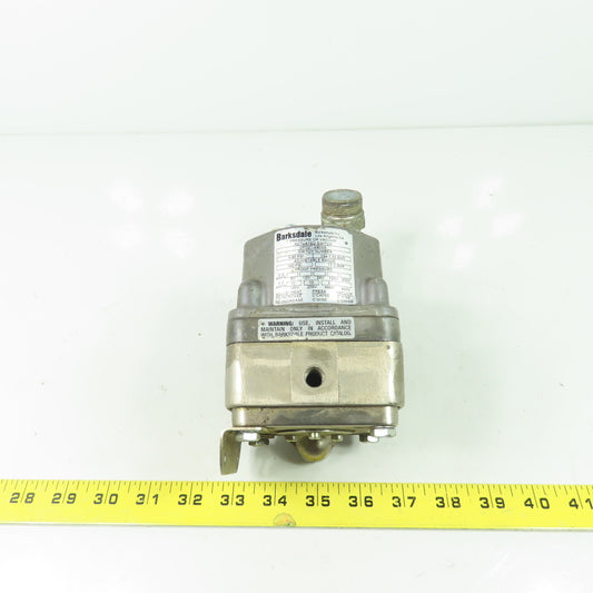 Barksdale DPD2T-A80SS Differential Pressure Switch 160PSI 1/8" NPT