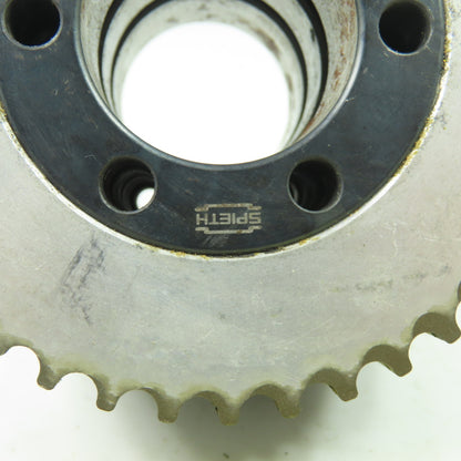 Spieth DSM 35.1 Clamping Sleeve 1-3/8" Bore W/40 Tooth Timing Belt Pulley 4"OD