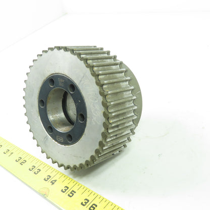 Spieth DSM 35.1 Clamping Sleeve 1-3/8" Bore W/40 Tooth Timing Belt Pulley 4"OD