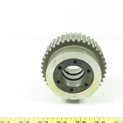 Spieth DSM 35.1 Clamping Sleeve 1-3/8" Bore W/40 Tooth Timing Belt Pulley 4"OD