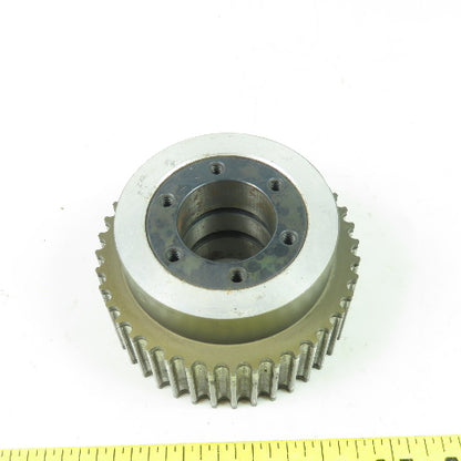 Spieth DSM 35.1 Clamping Sleeve 1-3/8" Bore W/40 Tooth Timing Belt Pulley 4"OD