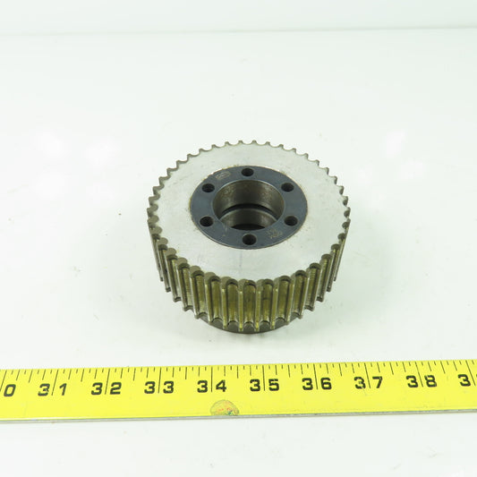 Spieth DSM 35.1 Clamping Sleeve 1-3/8" Bore W/40 Tooth Timing Belt Pulley 4"OD