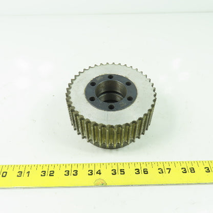 Spieth DSM 35.1 Clamping Sleeve 1-3/8" Bore W/40 Tooth Timing Belt Pulley 4"OD