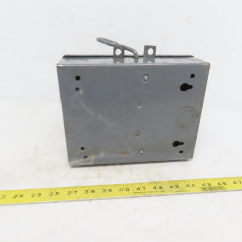 Square D D-91351 Ser A3 30A 240V 3 Pole Non -Fused Safety Switch Disconnect
