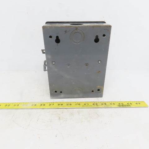 Square D D-91351 Ser A3 30A 240V 3 Pole Non -Fused Safety Switch Disconnect
