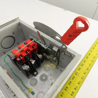 Siemens HNF361R 30A Heavy Duty Non-Fusible Safety Disconnect Switch 600VAC 3R