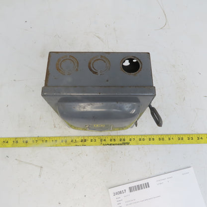 Square D D-91351 Ser A3 30A 240V 3 Pole Non-Fused Safety Switch Disconnect
