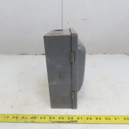 Square D D-91351 Ser A3 30A 240V 3 Pole Non-Fused Safety Switch Disconnect