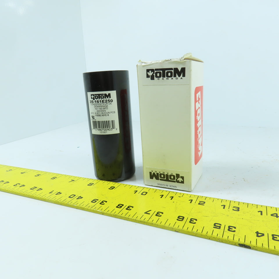 Rotom 35-161E250 161-193 MFD Start Capacitor 220/250V