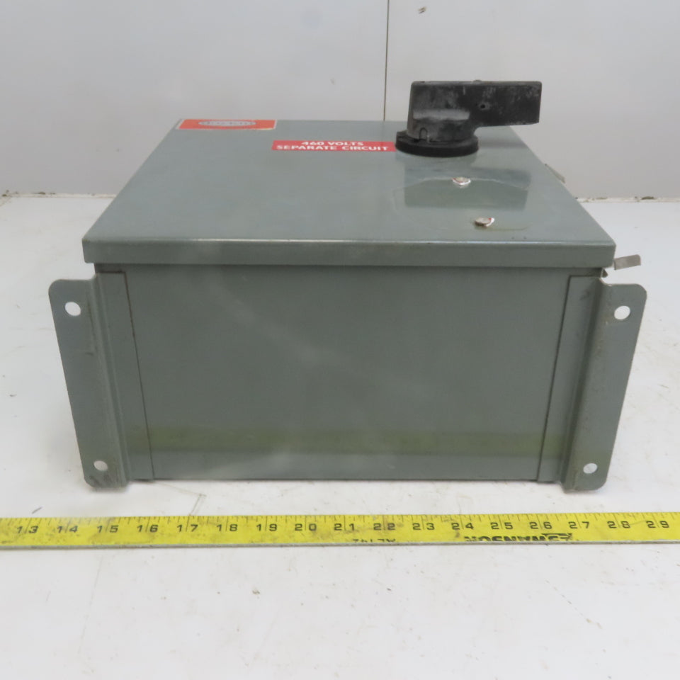 Daykin GPFS-07 Enclosed Transformer Disconnect 500VA 480V Pri 120V Sec 1PH