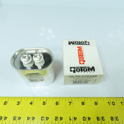 Rotom 36-20-370440 20 MFD +5% Oval Run Capacitor Dual 370/440V