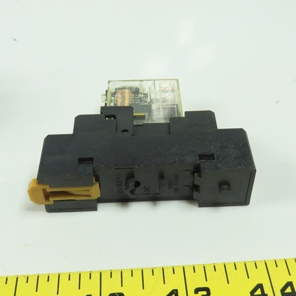 G2R-2-SN 24VDC Relay W/ Socket Base Lot Of 10