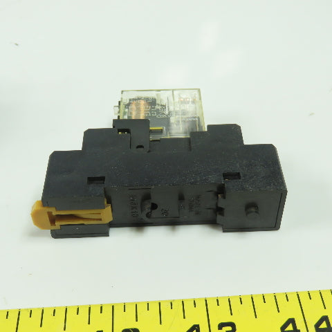 G2R-2-SN 24VDC Relay W/ Socket Base Lot Of 10