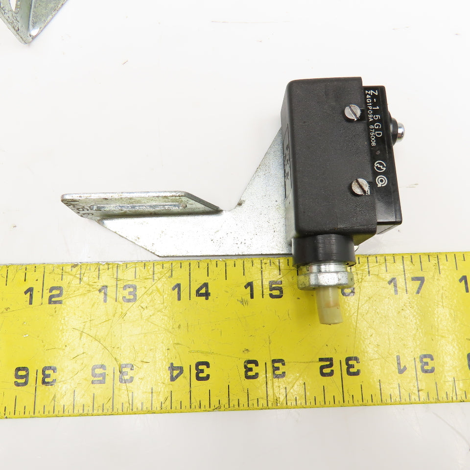 Omron Z-15GD 250V AC 125/250VDC Limit Switch Lot Of 5