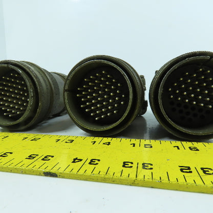 Veam 9806 TLC6G36-10P-F01-G 36 Position Circular Connector Male Lot Of 4