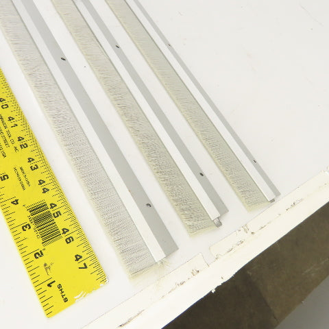 NGP 60" Nylon Brush Perimeter Seals Door Sweep Lot Of 3